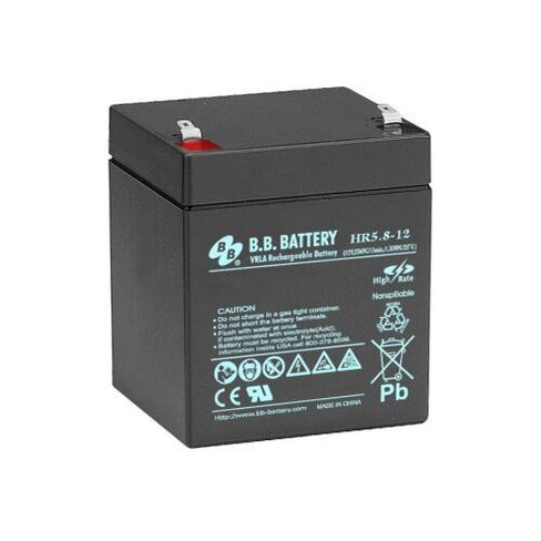 Аккумуляторная батарея B.B. Battery HR5.8-12 12В 5.8 А·ч