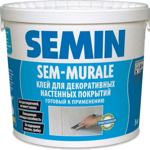 Клей SEMIN SEM-MURALE / СЕМ-МЮРАЛЬ 5кг