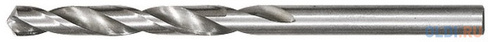 Сверло по металлу, 4,5 мм, полированное, HSS, 10 шт. цилиндрический хвостовик// Matrix