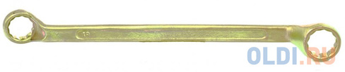 Ключ накидной СИБРТЕХ 24628 (19 / 22 мм) желтый цинк