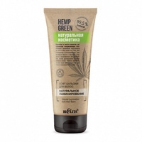 Белита Hemp green натуральная косметика Софт-бальзам для волос "Натуральное ламинирование", 200 мл