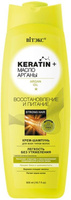 Витэкс Keratin + Масло арганы Крем-шампунь "Восстановление и питание" для всех типов волос, 500 мл
