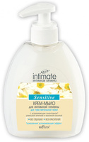 Белита Intimate/ Интимная гигиена Крем-мыло для интимной гигиены для чувствительной кожи "Sensitive", 380 мл