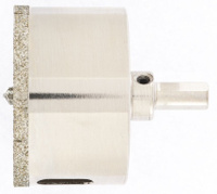 Сверло алмазное по керамограниту, 65 х 67 мм, трехгранный хвостовик Matrix