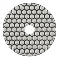 Алмазный гибкий шлифовальный круг, 100 мм, P400, сухое шлифование, 5 шт Matrix