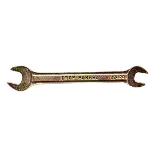 Ключ рожковый 8 х 10 мм, желтый цинк Сибртех