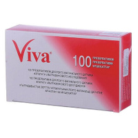 Презервативы для УЗИ VIVA Комплект 100 шт. без накопителя гладкие без смазки 210х28 мм 108020021