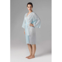 Халат-кимоно с рукавами голубой ЧИСТОВЬЕ Комплект 5 шт. СМС 02-190