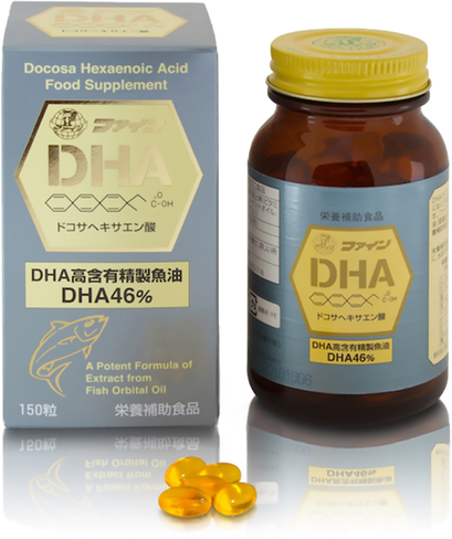 Комплекс Омега-3 (DHA + EPA), 150 капсул, FINE