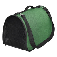 Lelap транспортировка сумка-переноска "Папильон" для животных, зеленый (S)