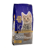 Корм NERO GOLD super premium sterilised для стерилизованных кошек, склонных к мочекаменной болезни, с курицей и цельным