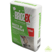 Шпаклёвка полимерная финишная Brozex KP 20 кг BROZEX
