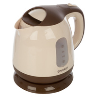 Чайник ENERGY E-275 1100Вт 1л пластик бежево-коричневый