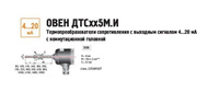 Термопреобразователь сопротивления (-50...+500С) ДТС335М-РТ100.0,25.80.И 4