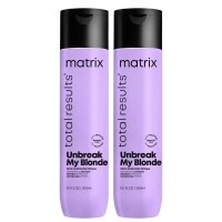 Matrix - Шампунь укрепляющий для осветленных волос с лимонной кислотой Total results Unbreak My Blonde, 300 мл х 2 шт