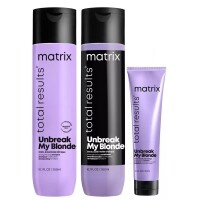 Matrix - Набор для укрепления осветленных волос Total results Unbreak My Blonde: шампунь 300 мл + кондиционер 300 мл + к