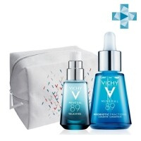 Vichy - Набор для увлажнения с восстанавливающей сывороткой (укрепляющий крем-уход для кожи вокруг глаз 15 мл + восстана