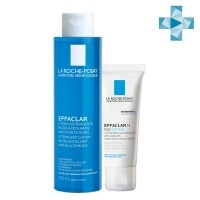 La Roche Posay - Набор для пересушенной проблемной кожи (ультра-успокаивающий восстанавливающий уход 40 мл + лосьон для