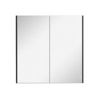 Зеркальный шкаф Velvex Klaufs 800 мм черный