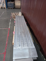 Аппарели (сходни) алюминиевые для заезда GKA 350.60 13,5 тонн