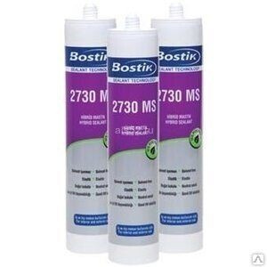 Герметик Bostik 2730 MS Schwarz 0,6 л, средне-серый