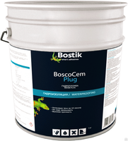 Гидропломба Bostik BoscoCem Plug быстрозатвердевающая 5 кг