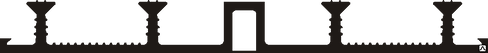 Гидрошпонка PROOFFLEX ™ DA 240 для деформационных швов