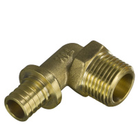 Уголок Ø20*2.8 - 1/2" ш аксиальный H-L2002M