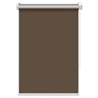Рулонная штора FixLine Amigo THERMO Black-Out 90х180 темно-коричневый