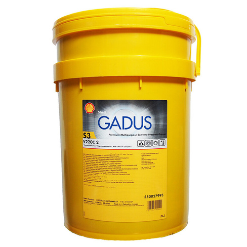 Пластичная смазка Shell Gadus S3 V220C 2 (18кг)