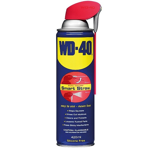 Смазка многоцелевая WD-40 (420мл.) NEW с трубочкой 005678