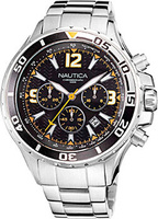 Швейцарские наручные мужские часы Nautica NAPNSS217. Коллекция NST Chronograph