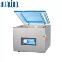 Настольный вакуумный упаковщик HUALIAN HVC-510T/2A-G (нерж., газ)