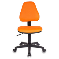Компьютерное кресло Бюрократ KD-4 детское, оранжевое TW-96-1