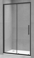 Душевая дверь Oporto Shower 8007-1B 110x190 см раздвижная, стекло прозрачное 6 мм (8007-1B/110)