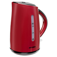 Чайник HYUNDAI HYK-P3024 2200Вт 1,7л пластик красный