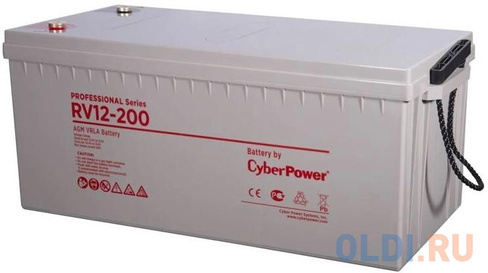 Battery CyberPower Professional UPS series RV 12200W, voltage 12V, capacity (discharge 20 h) 62Ah, capacity (discharge 1