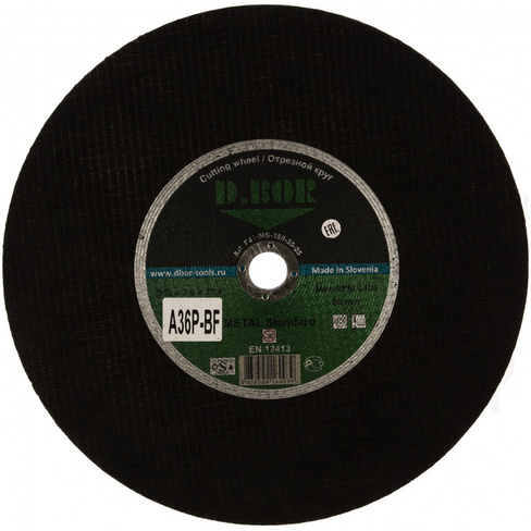 Отрезной диск по металлу D.BOR METAL Standard A36P-BF, F41