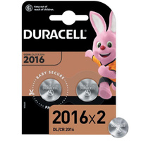 Duracell Батарейка литиевая CR2016 3v (блистер 2 шт.) Duracell Basic