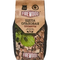 Щепа для копчения ольха Firewood 0.2 кг FIREWOOD нет