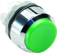 Abb COS Кнопка MP3-20G зеленая выступающая (только корпус) без подсветки без фиксации