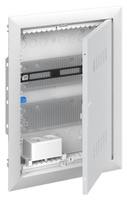 Abb STJ Шкаф мультимедийный с дверью с вентиляционными отверстиями и DIN-рейкой UK620MV (2 ряда) UK600