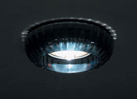 Donolux Светильник встраиваемый декоративный хрустальный, хром D 95 H 65 мм, галог. лампа MR16 GU5,3 Downlight