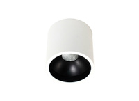 Donolux Светильник светодиодный, накладной 220В, 4Вт, 300LM, 3000К, IP20, 40° D79 H80 мм, белый/черн