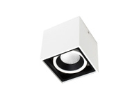 Donolux Светильник светодиодный, накладной, диммируемый 15Вт 400мА, 1350LM, 3000К, IP20, 60° D100х10 Invers