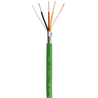 EIB/KNX кабель 2x2x0,8 EIB-Y(ST)Y, PVC, зелёный. Цена за 1 бухту (100 метров). Продажа кабеля бухтами по 100 метров. DKN