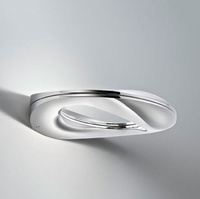 Fabbian Светильник настенно-потолочный "Enck" 30х22х6 cm R7s 1x160W белый металл
