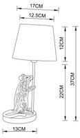 Настольная лампа Arte Lamp Gustav A4420LT-1GO