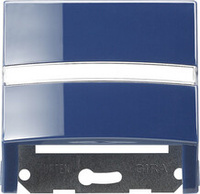 Gira s-color синий Накладка с опорной пластиной для розеток средств связи S-Color