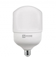 Лампа светодиодная IN HOME E27 6500К 50 Вт 4750 Лм 230 В цилиндр матовая